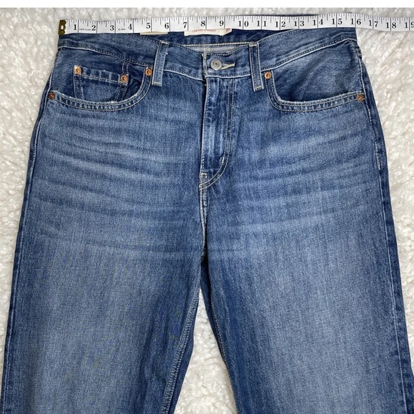 Levi's Women's Mid-Rise Low Pro Straight Jeans - Breathe Out 29 - Picture 7 of 7